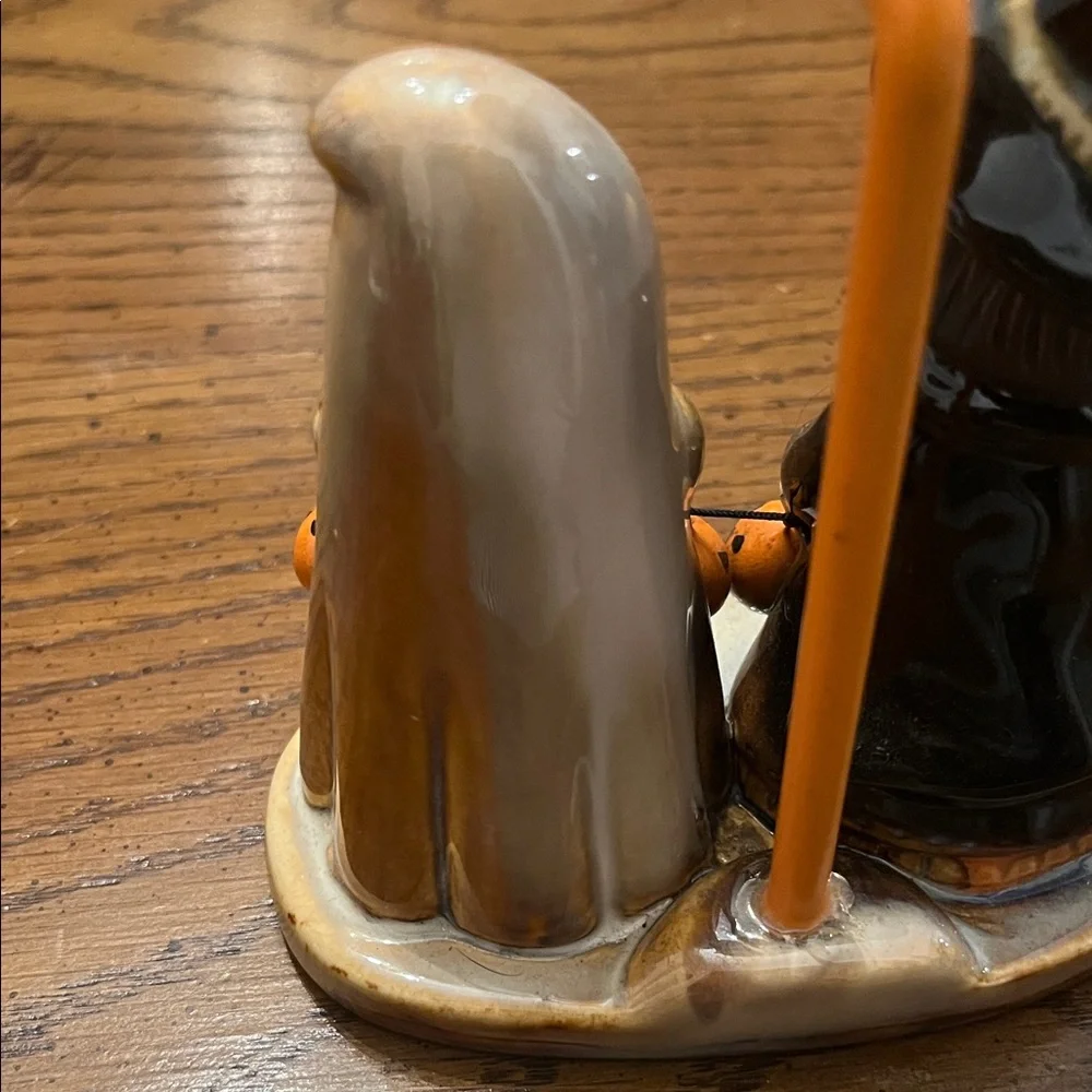Yankee Candle Ronnie Walter‎ Halloween Witch and Cat Candle Holder